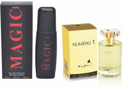 

Vincent Valentine Paris Set of Dark Magic 100ml & Numero 1 110ml Perfumes Eau de Toilette - 210 ml(For Men & Women)