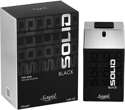 

Sapil SOLID BLACK Eau de Toilette - 100 ml(For Men)