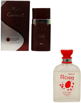 

Ramco Must De Carmen Red and Rose Combo Eau de Parfum - 200 ml(For Boys)