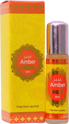 

Majestic AMBER Roll On Easy Perfume 8ml Eau de Parfum - 8 ml(For Boys & Girls)
