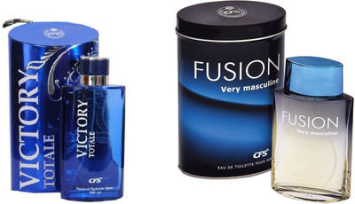 

CFS Victory Totale and Fusion Very Masculine Combo Eau de Parfum - 200 ml(For Boys)
