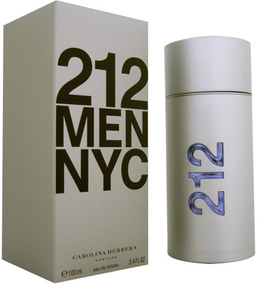 25% OFF on Carolina Herrera 212 Men - Set of 2 (2 x 100 ml) EDT - 200 ml(For Men)
