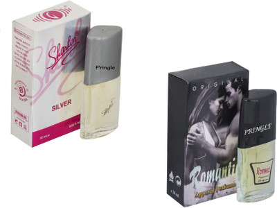 

Pringle Combo Sharlin Silver-Romantic Eau de Toilette - 40 ml(For Men)