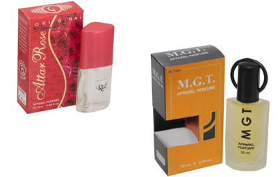 

My Tunes Combo Pack M.G.T 30 Ml & Attar Rose- 20 ml Eau de Parfum - 50 ml(For Men)