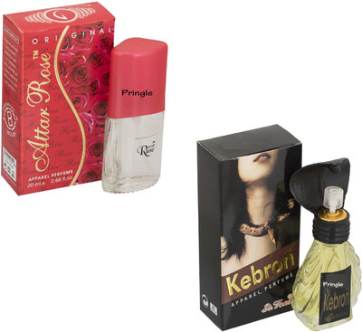 

Pringle Combo Attar Rose and Kebron Eau de Parfum - 50 ml(For Men)