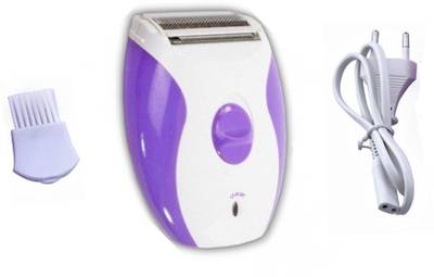 Style Maniac complementary ultimate hairstyle book with rechargeable sm-ak-2001-b Epilator For Women (Purple) 