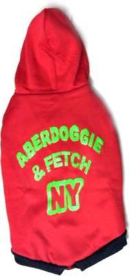 

Paw Zone Hoodie for Dog(Red