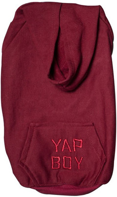 

NappetsIndia Hoodie for Dog(Maroon