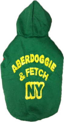 

Paw Zone Hoodie for Dog(Green