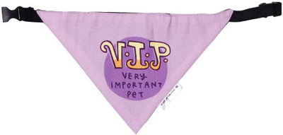 

Heads Up For Tails Bandana for Dog(Purple, Pink;purple