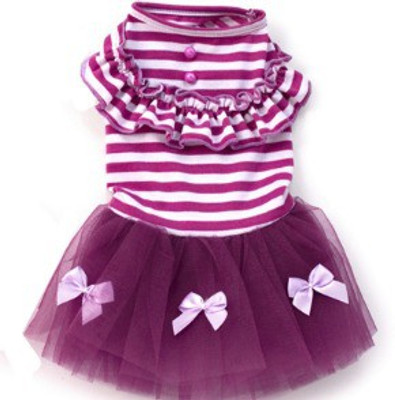 

Paw Zone Dress for Dog(Purple