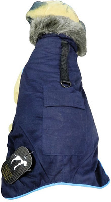 

NappetsIndia Coat for Dog(Blue