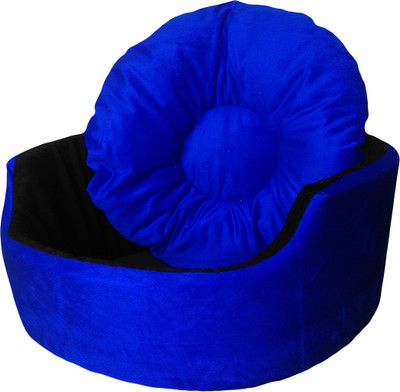 

petitude pet store RBB196 M Pet Bed(Blue & Black)