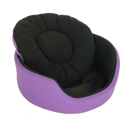 

Fluffy FPBFPB5L L Pet Bed(Purple, Black)