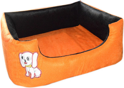 

Paw Zone Mp L 9 L Pet Bed(Orange)