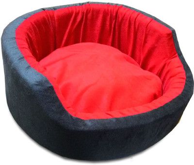 

Lal Pet Products Lal1444 S Pet Bed(Black, Red)