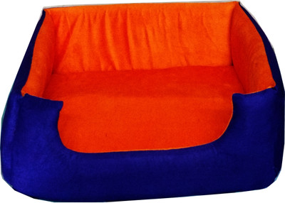 

Petshop7 Ps7Bed.Blue&Orange.L L Pet Bed(Blue, Orange)