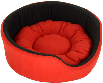 

Fluffy FPBFRB3S S Pet Bed(Red, Black)