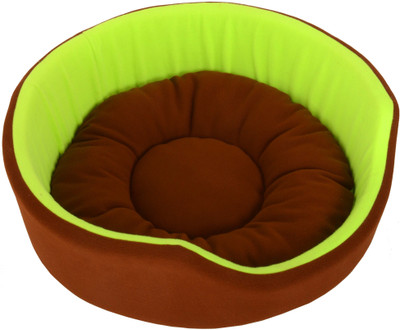 

Fluffy FPBFGB2L L Pet Bed(Green, Brown)