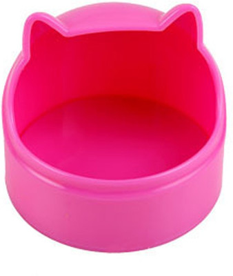 

Anokhe Collections Food & Water Bowl for Hamster / Dwarf / Gerbil / Chinchilla / Mice (Pink) Round Ear Shape Plastic Pet Bowl(100 ml Pink)