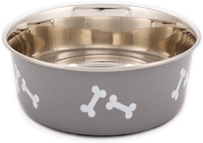 

Petto Extra Heavy designer Stainless Steel Pet Bowl(0.53 L Silver)