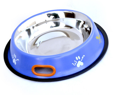 

Pet Club51 Pet Club51 Round Stainless Steel Pet Bowl(1600 ml Blue)