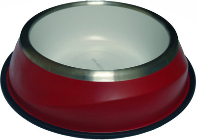 

Petshop7 Round Stainless Steel Pet Bowl(2800 ml Multicolor)