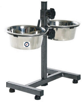

Pethub Bowl Stand Extra Large Round Stainless Steel Pet Bowl(5600 ml Silver)