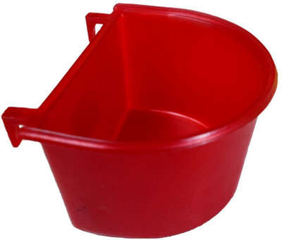 

Paw Zone Round Plastic Pet Bowl(3.5 ml Red)
