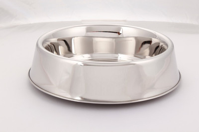 

Petto Scandinavian design Stainless Steel Pet Bowl(0.24 L Silver)