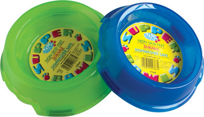

Pet Brands Round Plastic Pet Bowl(250 ml Blue)