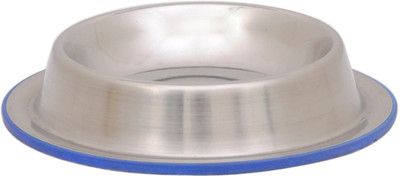 

Durapet Non Tip Round Stainless Steel Pet Bowl(0.7 L Blue)