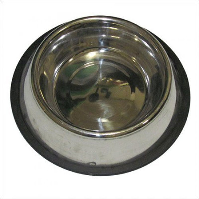 

PETVALA ROUND Steel Pet Bowl(500 ml Silver)