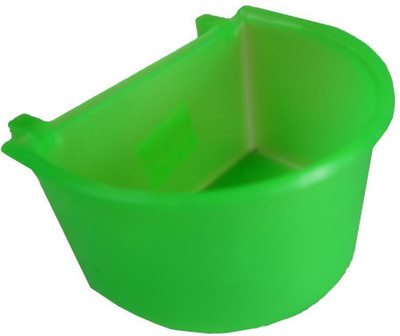 

Paw Zone Round Plastic Pet Bowl(3.5 ml Green)