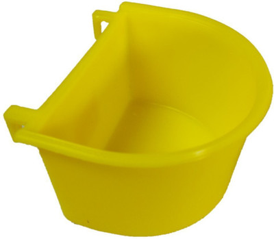 

Paw Zone Round Plastic Pet Bowl(3.5 ml Yellow)