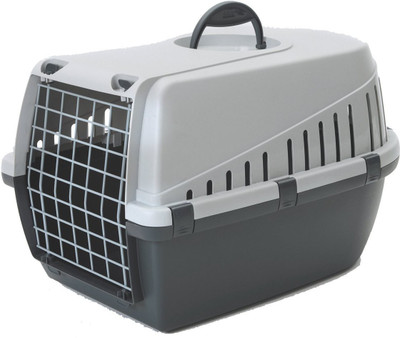 

Savic Dark Grey Basket Pet Carrier(Suitable For Dog)