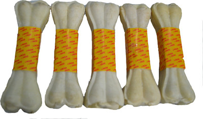 

Bow! Wow !! Raw Hide Pressed Bone 6 inch Beef Dog Chew(500 g, Pack of 5)