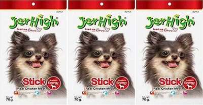 

JerHigh Stick Chicken Dog Chew(70 g, Pack of 3)