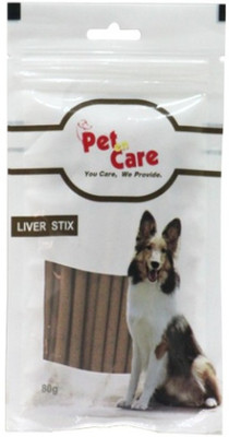 

Pet En Care Liver Stix Liver Dog Chew(80 g, Pack of 1)