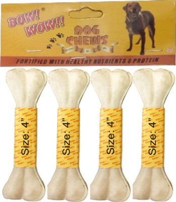 

Bow! Wow !! Bones Dog Chew(180 g, Pack of 4)