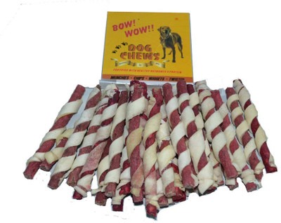 

Bow! Wow !! Mnchy Stick Roll Beef Dog Chew(450 g, Pack of 30)