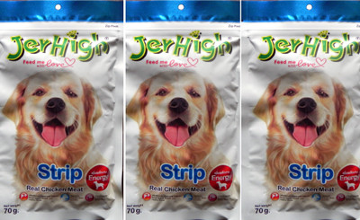 

JerHigh Strip Chicken Dog Chew(70 g, Pack of 3)