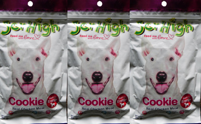 

JerHigh Cookie Chicken Dog Chew(70 g, Pack of 3)