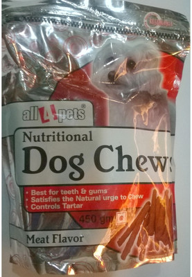 

All4pets Meat Chicken Dog Chew(450 g, Pack of 1)