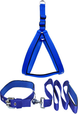 

Wonder Wish Dog Collar, Leash and Harness Embellished Dog Collar Charm(Blue, Solid)