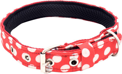 

Growl Embellished Dog Collar Charm(Red, Round)