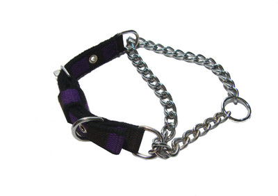 

Agnpetspot. Martingale cotton 0.75 inch Plain Dog Collar Charm(Multicolor, Round)