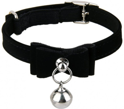 

PETVALA Plain Dog Collar Charm(Black, Round)