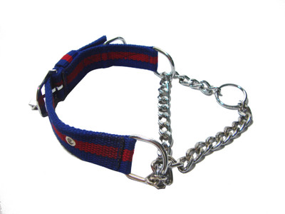 

Agnpetspot. Martingale cotton 1.75 inch Plain Dog Collar Charm(Multicolor, Round)