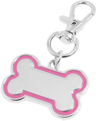 

Ecocart Plain Dog & Cat Collar Charm(Pink, Bone)
